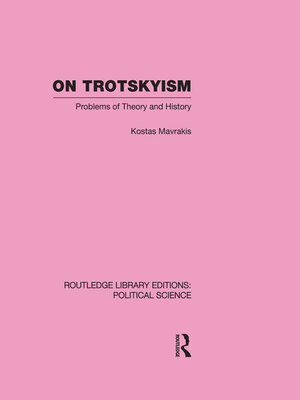 cover image of On Trotskyism